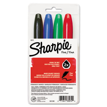 Sharpie® Super Permanent Marker, Fine Bullet Tip, Black, Dozen freeshipping - TVN Wholesale